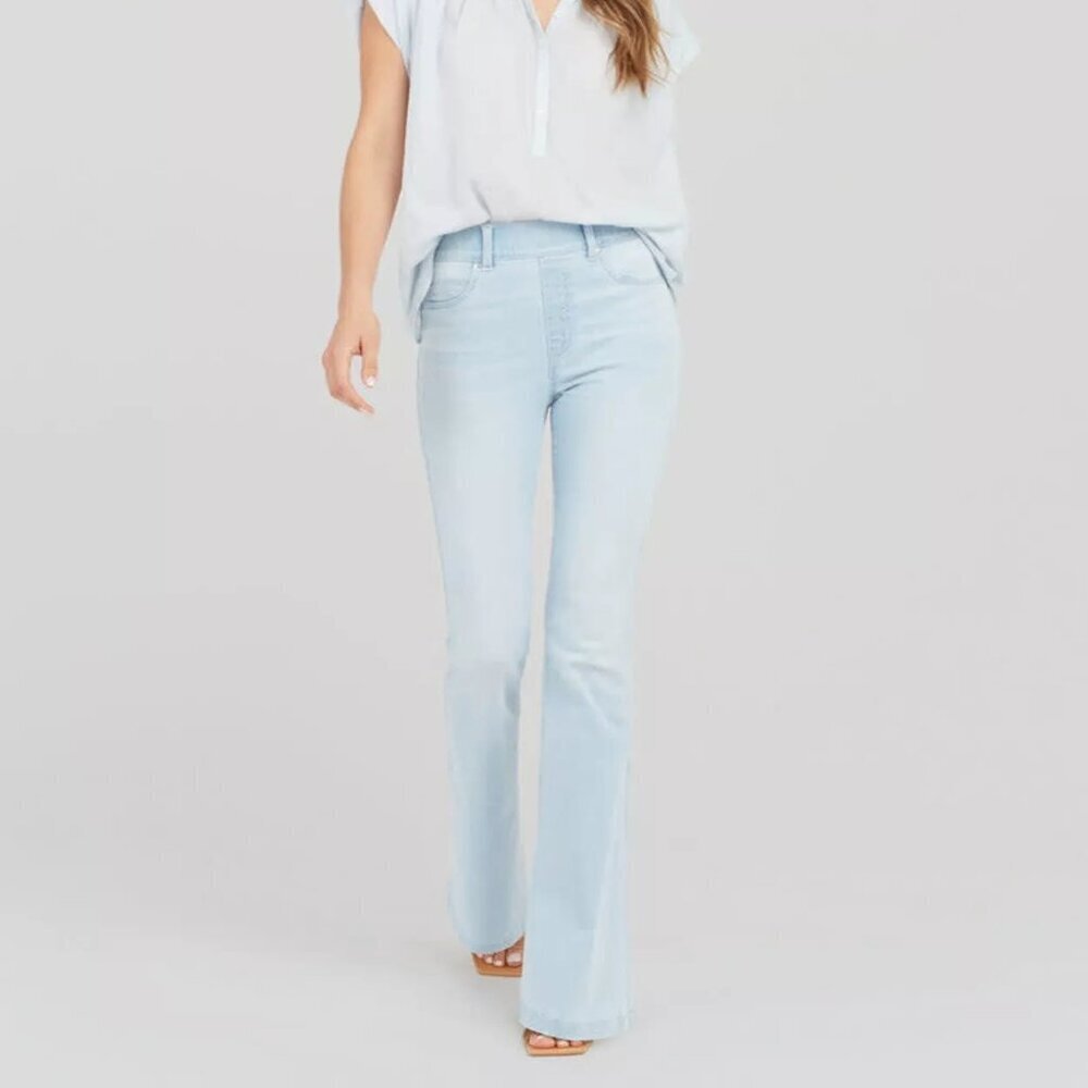 Spanx Flare Denim Jean Legging - 20348Q - Retro Light Wash‎